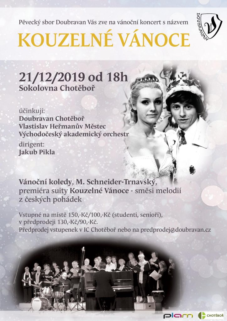 Grafika koncertu Kouzelné Vánoce III