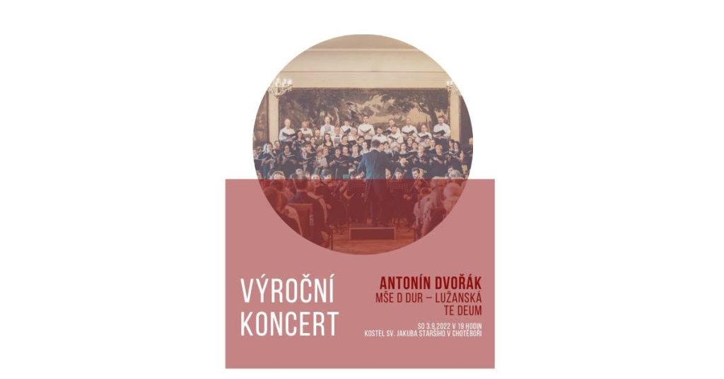 Grafika koncertu 160. narozeniny Doubravanu